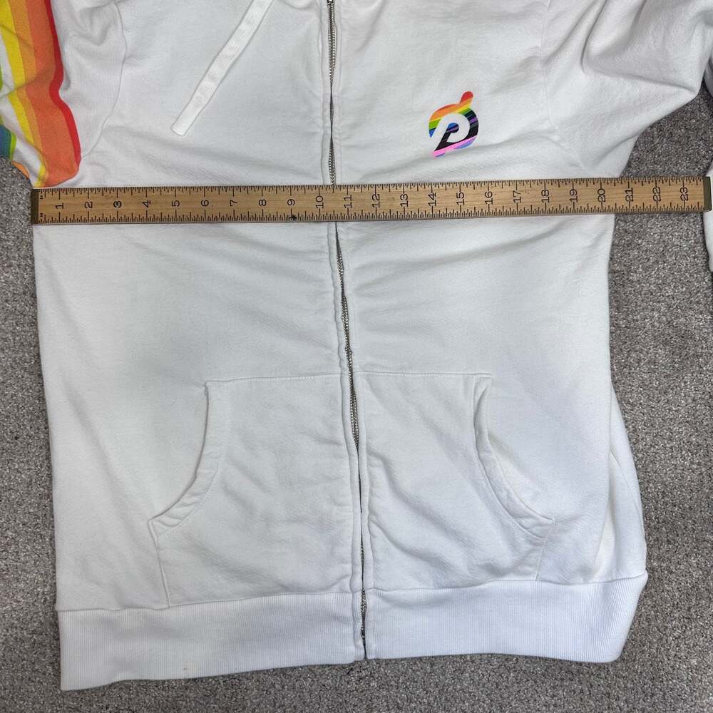 Peloton Pride Lead With Love Zip Up, Sz L *See flaws - Picture 11 of 13